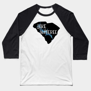 Lake Wateree over South Carolina Baseball T-Shirt